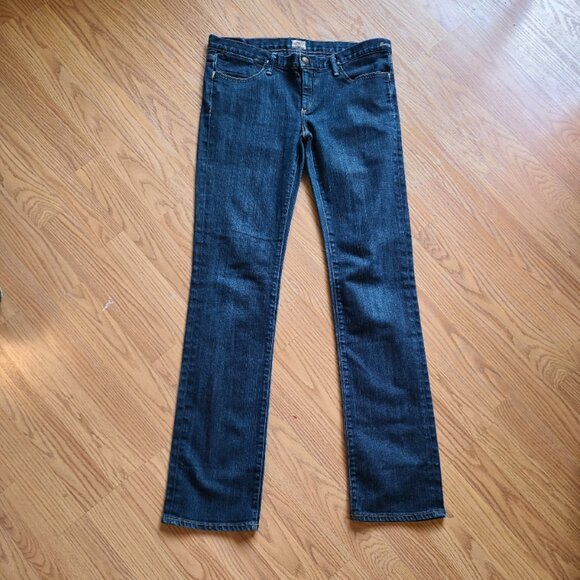 NEW VINTAGE Y2K GOLDSIGN ENVY JEANS ULTRA LOW RISE STRAIGHT LEG STRETCH DENIM 29 - Picture 2 of 8